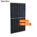 More cell cheap 120 half cells mono 370w photovoltaic panel single glass sunpower solar panel